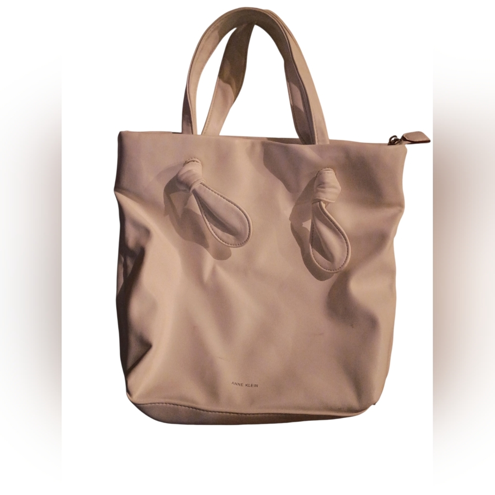 Ann Klein White Tote Bag Guc